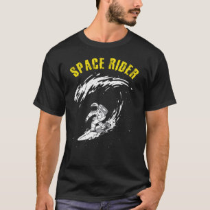 T-shirt Surfeur Astronaute Cavalier Spatial