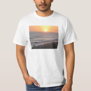T-shirt Surfeurs du coucher de soleil