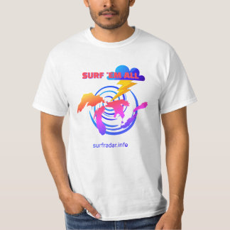 T-shirt Surfez-les tous. TLW. Faire du surf sur les Grands