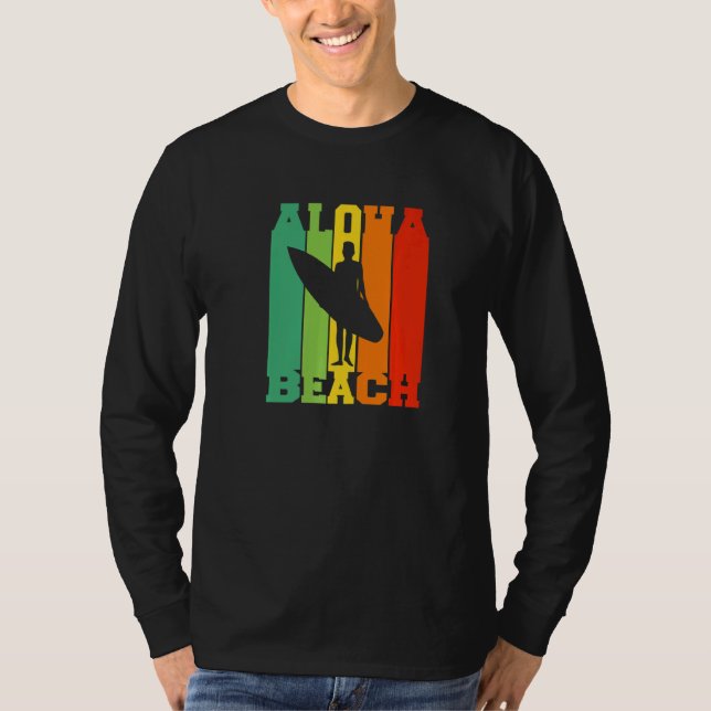 T-shirt Surfing Tropical Island Hawaii Summer Holiday Surf (Devant)