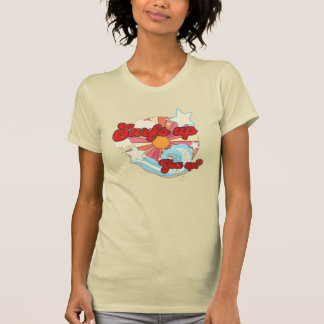 T-shirt Surf's Up You Up Rétro Années 70 Pastel Plage Femm