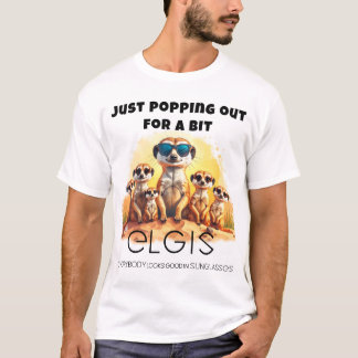 T-shirt Suricate avec lunettes de soleil - Spécial Journée