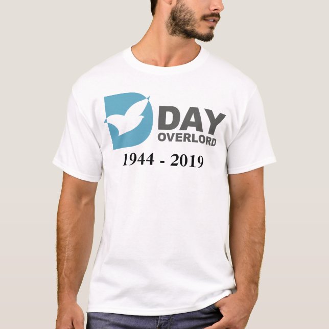 T-shirt Surlord du jour J 1944-2019 (Devant)