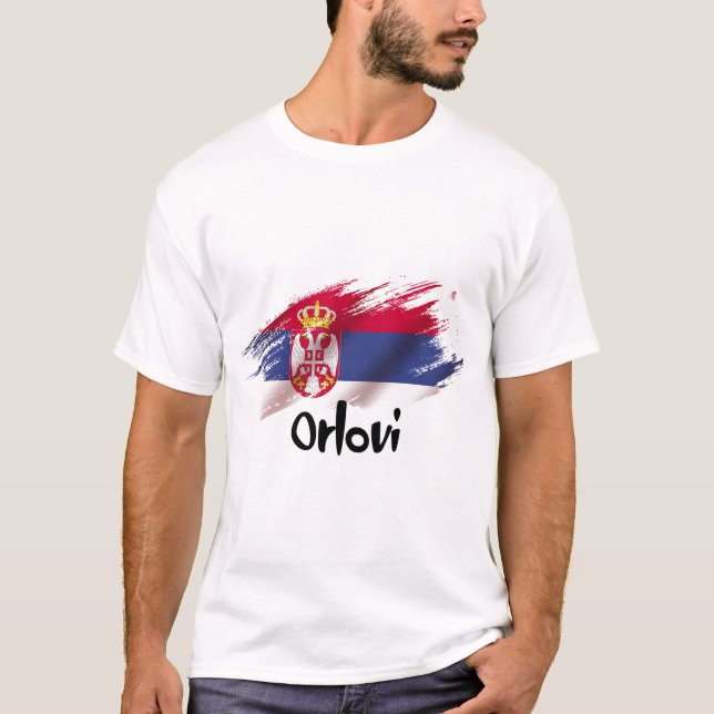 T-shirt surnom de l'équipe nationale de Serbie (Devant)