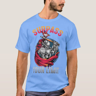 T-shirt Surpasser Votre Limite Anime Ninjas Manga Samurais