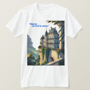 T-shirt Surplomb de la vallée – Le Château sur la Colline