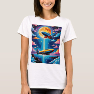 T-shirt Surreal Retro Sci-Fi Adventure Tee