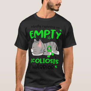 T-shirt Surtout courir sur un guerrier de la Scoliose vide