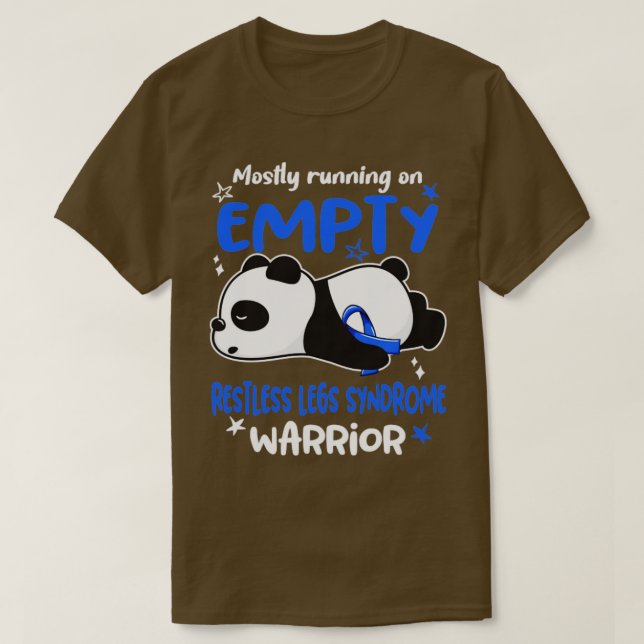 T-shirt Surtout Courir Sur Une Guerre De Syndrome De Jambe (Design devant)