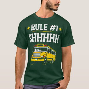 T-shirt Surveillant de bus scolaire aide chauffeur de bus