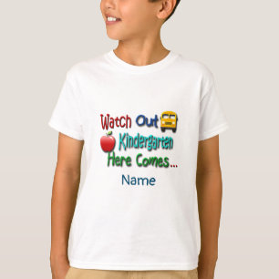 T-shirt Surveillez Les Jardins D'Enfants Ici Personnalisé