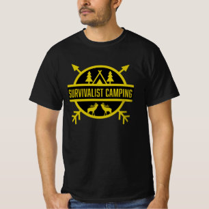 T-shirt Survivaliste de l'extérieur