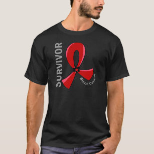T-shirt Survivant 12 de Cancer de sang