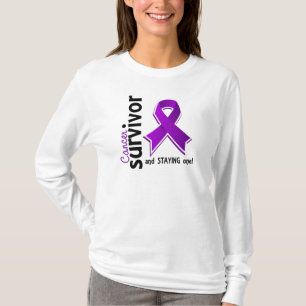 T-shirt Survivant 19 de Cancer pancréatique