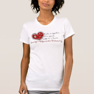 T-shirt Survivant à un déploiement ce Valentine