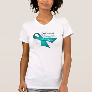 T-shirt Survivant - Cancer ovarien