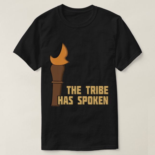 T-shirt Survivant CBS - La Tribu A Parlé (Design devant)