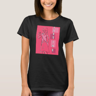 T-shirt survivant de cancer du sein