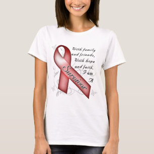 T-shirt Survivant de drépanocytose