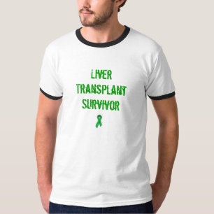 T-shirt Survivant de greffe de foie