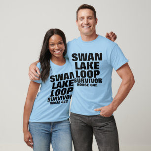 T-SHIRT SURVIVANT DE LA BOUCLE DU LAC SWAN