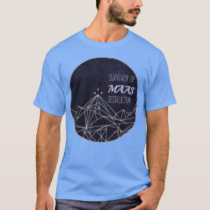 T-shirt Survivant de la destruction de Maas