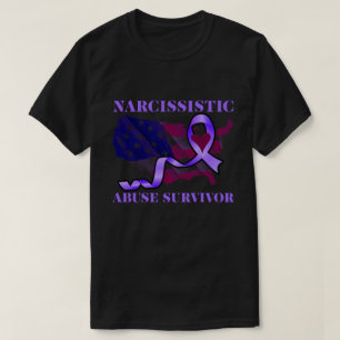 T-shirt Survivant de la sensibilisation à la violence narc