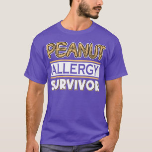 T-shirt Survivant de l'allergie aux arachides