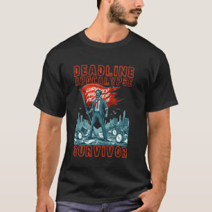 T-shirt Survivant de l'Apocalypse de la Date Limite a Surv