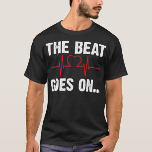T-shirt Survivant De L'Attaque Cardiaque La Blessure Comme