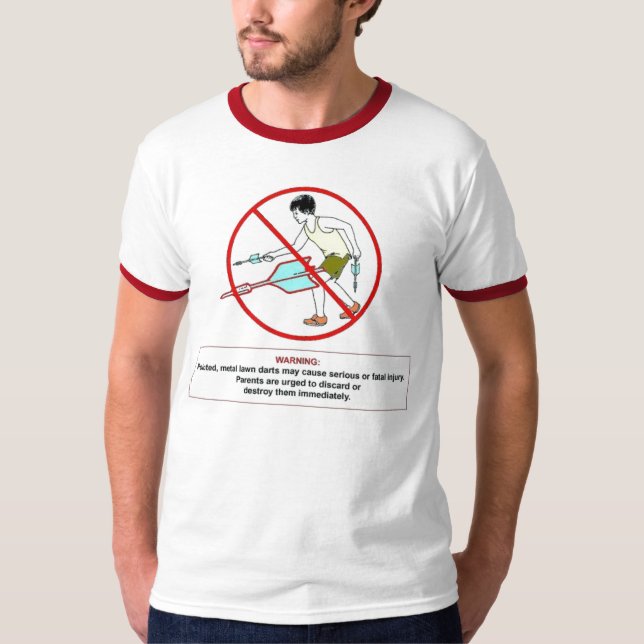 T-shirt Survivant de Lawnarts Jarts Lawndart (Devant)