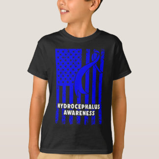 T-shirt Survivant de l'hydrocéphalie Guerrier de sensibili