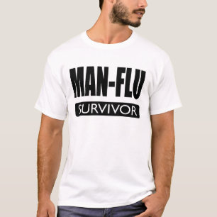 T-SHIRT SURVIVANT DE MAN-FLU