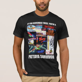 T-shirt Survivant de Pattaya