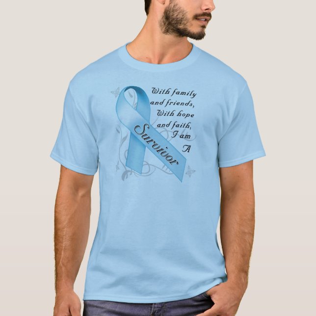 T-shirt Survivant de prostate (Devant)