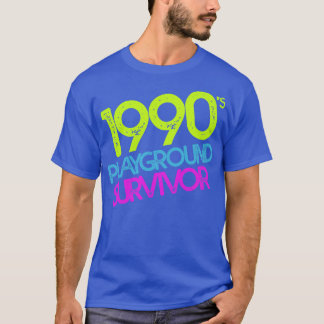 T-shirt Survivant de terrain de jeu des années 1990