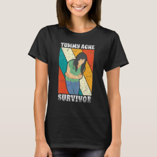 T-shirt Survivant des Maux de Ventre Mal de Ventre Mon V