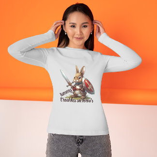 T-shirt Survivant des Troubles de Ventre – Édition Lapin C