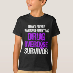 T-shirt Survivant du guerrier de sensibilisation à la surd