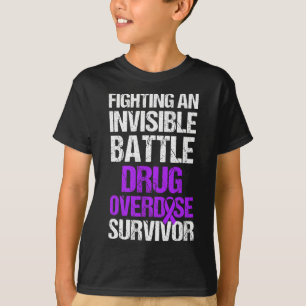 T-shirt Survivant du guerrier de sensibilisation à la surd