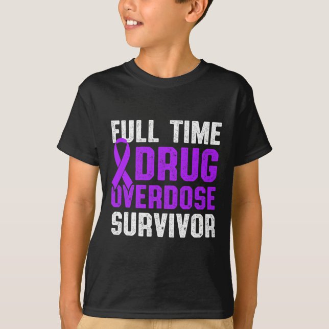 T-shirt Survivant du guerrier de sensibilisation à la surd (Devant)