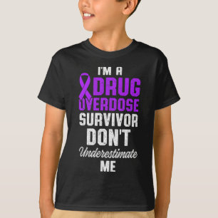 T-shirt Survivant du guerrier de sensibilisation à la surd