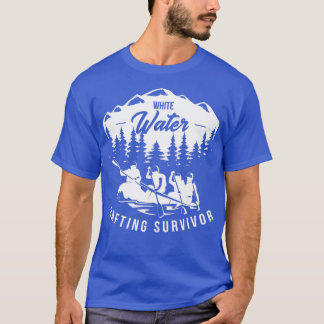 T-shirt Survivant du rafting en eau blanche Ventilateur en