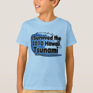 T-shirt Survivant du tsunami