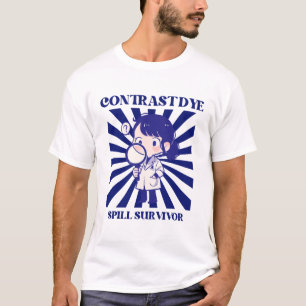 T-shirt Survivant d'un déversement de colorant de contrast