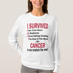 T-shirt Survivant - Le cancer n'a rien à voir