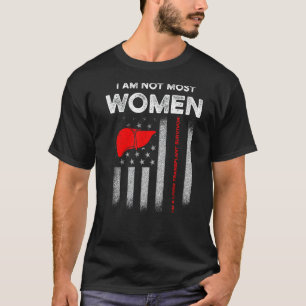 T-shirt Survivante de la transplantation du foie La plupar