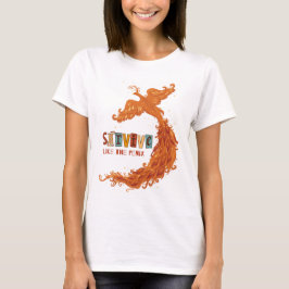 T-SHIRT SURVIVRE COMME LE FENIX