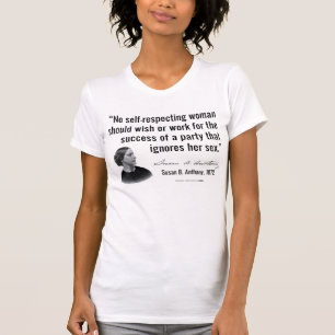 T-shirt Susan B. Anthony Talks de la tombe