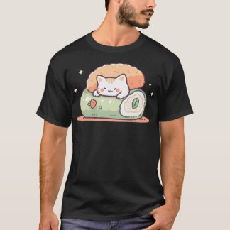 T-shirt Sushi Cat Kawaii